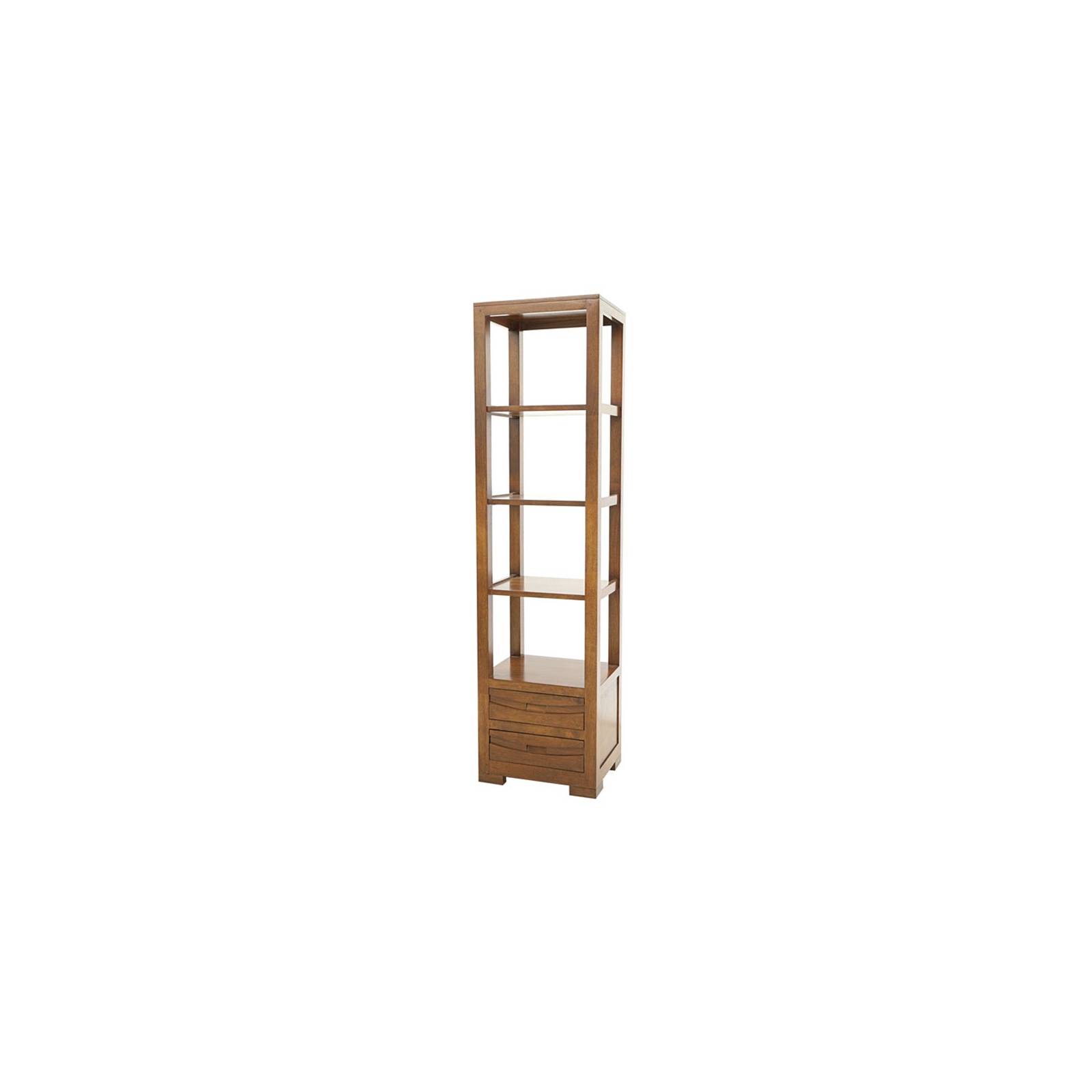 Colonne Etagere En Bois Exotique Meuble De Bureau Horizon