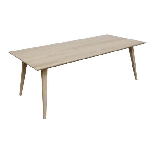 Table de salle en chêne massif. Mobilier scandinave 