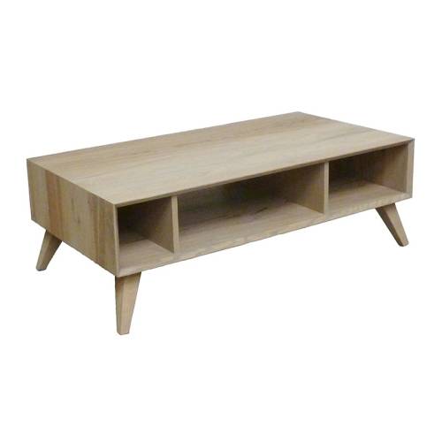 Table basse en chêne massif. Mobilier scandinave 