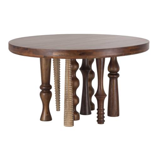 Table de repas ronde 140 cm | Manguier Ramon