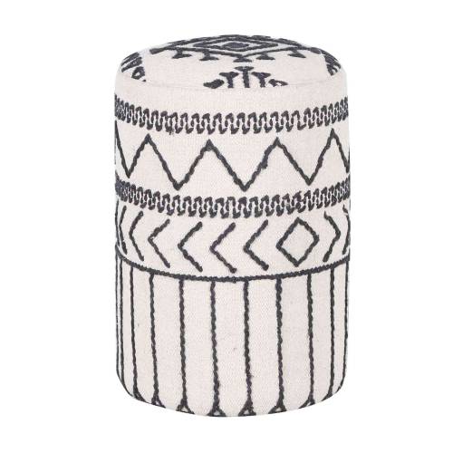 Pouf tribal 55 cm de hauteur