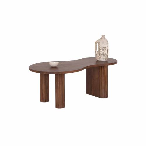 Set de 2 tables basses ovales | Acacia Arad