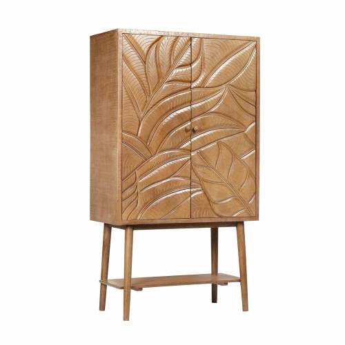 Buffet haut sculpté 2 portes | Manguier Floria